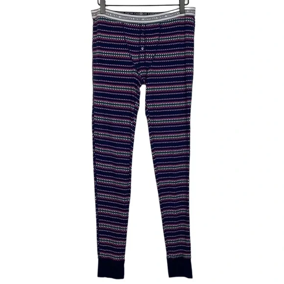 NEW Victoria's Secret Blue 2 Piece Knit  Pajama Set - Picture 2 of 16